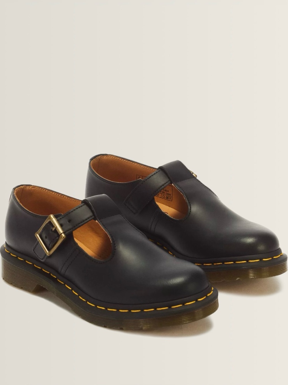 NWOB Dr Martens POLLEY Smooth Leather Mary Janes Size 10